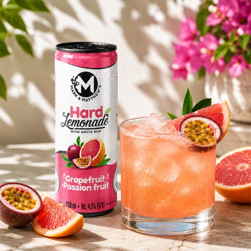 Mark & Matthew's Hard Lemonade Grapefruit-Maracuja 4,5% 0,25L