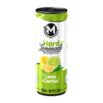   Mark & Matthew's Hard Lemonade Lime-Kaktuszfüge 4,5% 0,25L